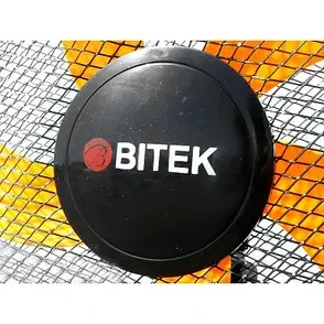 Підлоговий електричний вентилятор ВІТЕК ВТ-1630BО поворотний 100 Вт 40 см із захисною решіткою для дому офісу