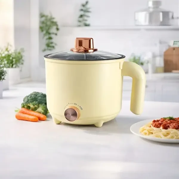 Рисоварка електрична 18 см 3,2 літра 1200w RD-0408 Світло-жовта