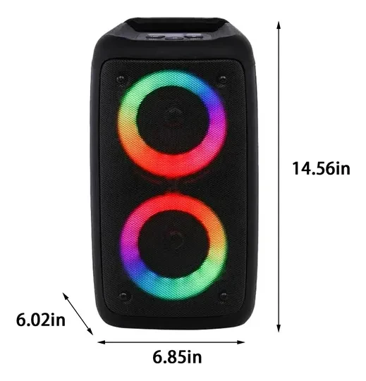 Бездротова багатофункціональна колонка ABS-3202 з RGB-підсвіткою