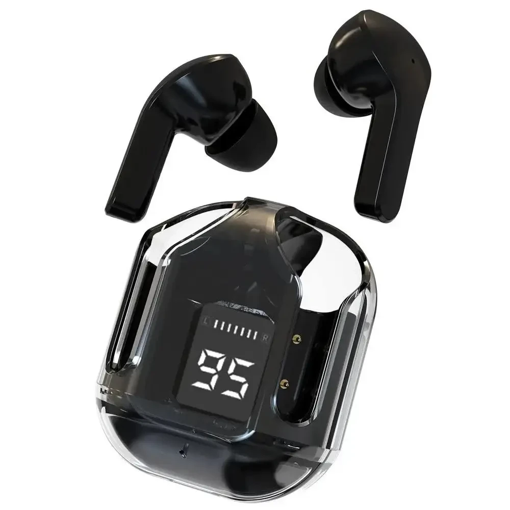 Бездротові Bluetooth-навушники HK3 TWS вакуумні з LED-дисплеєм, шумозаглушенням, мікрофоном, ігровим режимом і зарядним