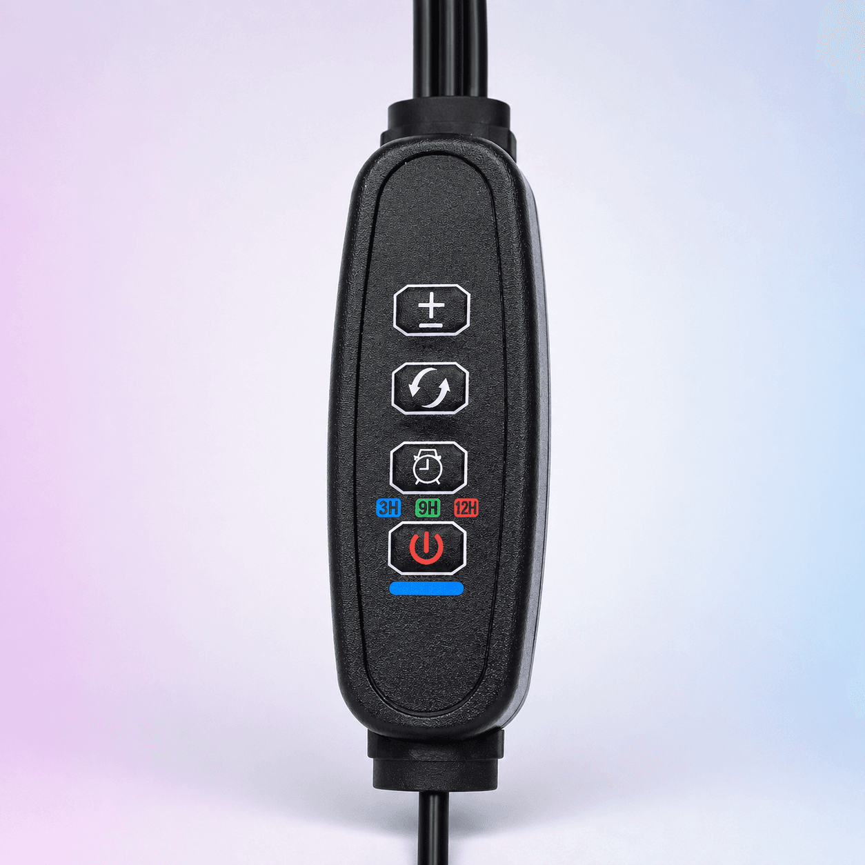 Світлодіодна фітолампа з таймером, 4 головки, від USB, 40 Вт / Гнучкий фітосвітильник для рослин
