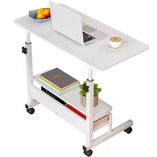 Стіл комп’ютерний на коліщатках з регулюванням висоти Laptop Table 60 х 40