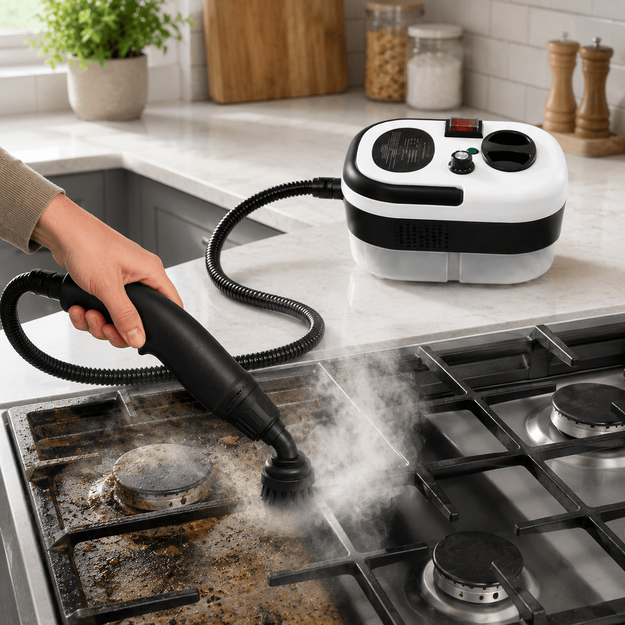 Пароочисник 28в1 для домівки Zepline ZP-819 3000Вт 1500 мл