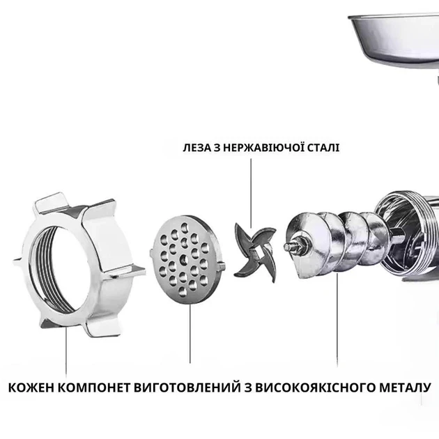 М’ясорубка електрична 4200Вт BITEK BT-3700