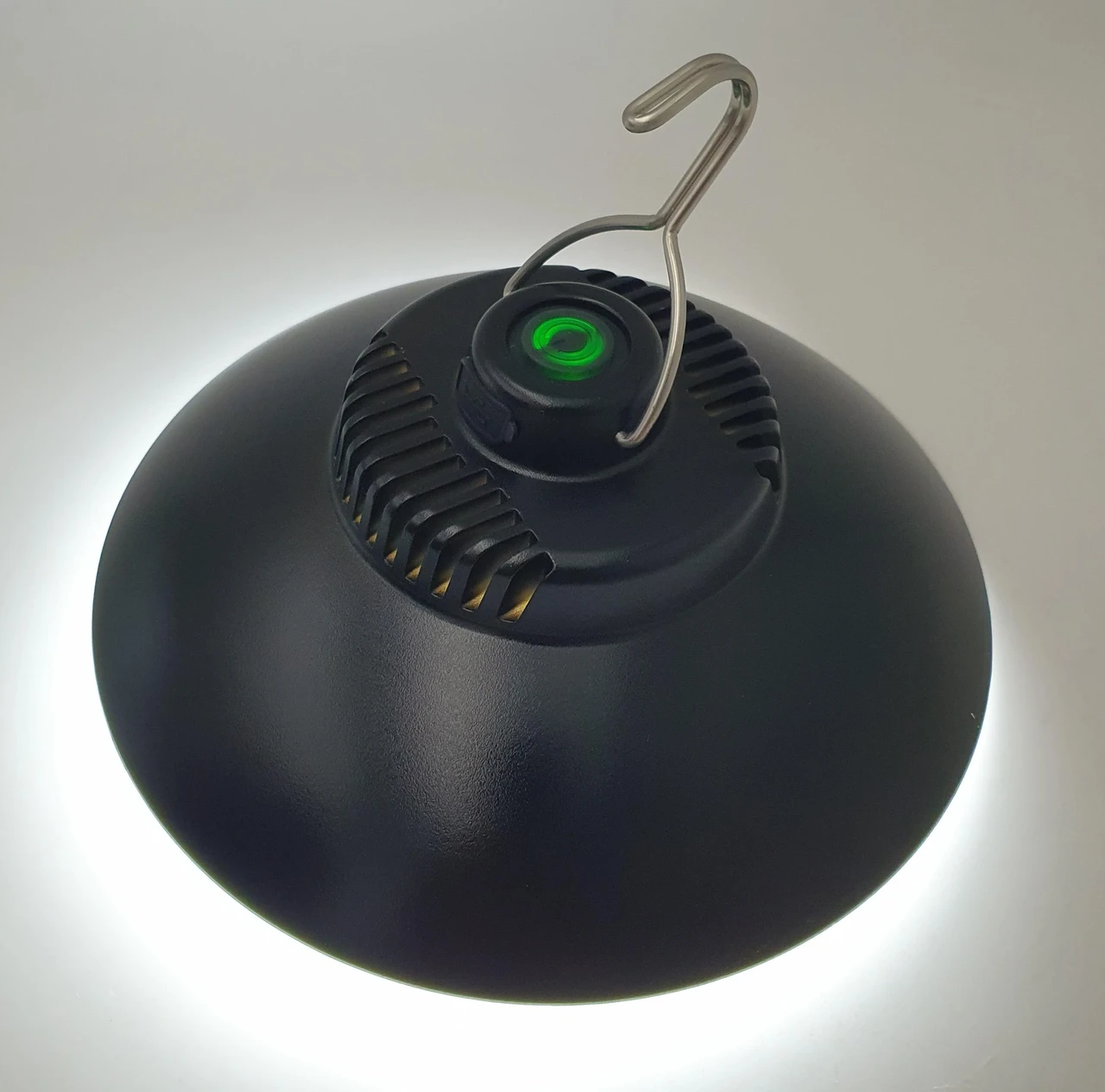 Акумуляторна кемпінгова лампа Lamp SSP-09 18×8 см, 200 Lm, з USB-зарядкою і підвісним гачком