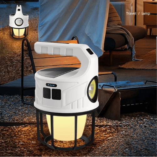 Акумуляторна кемпінгова LED-лампа SSP-11 300 Lm з Type-C зарядкою, ліхтар для намету, риболовлі та аварійного освітлення