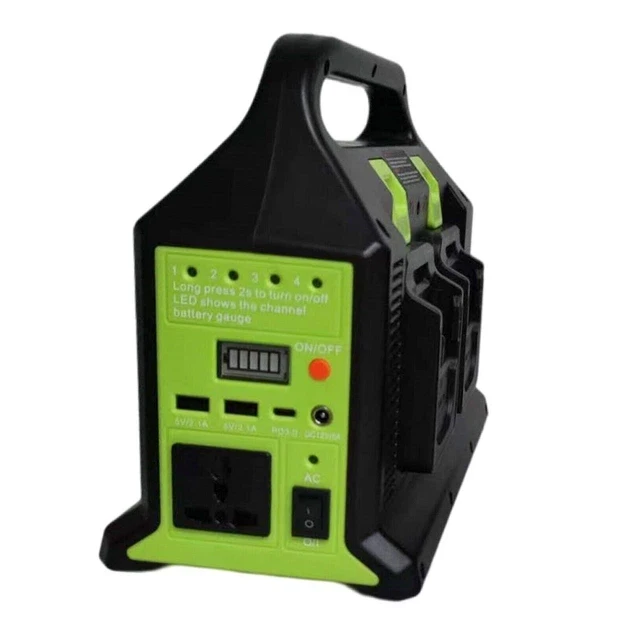 Перетворювач напруги (UIN2) 300W з 12V на 220V / Інвертор живлення з виходом 220 В для акумуляторів LXT USB, Type-C, 12 В, LED