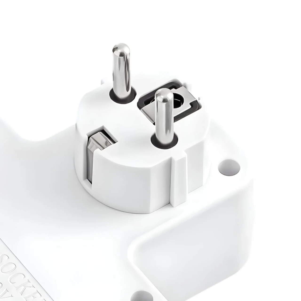 Мережевий адаптер із 5 розетками та USB-портами Універсальний та компактний пристрій, який ідеально підходить для дому, офісу, ку