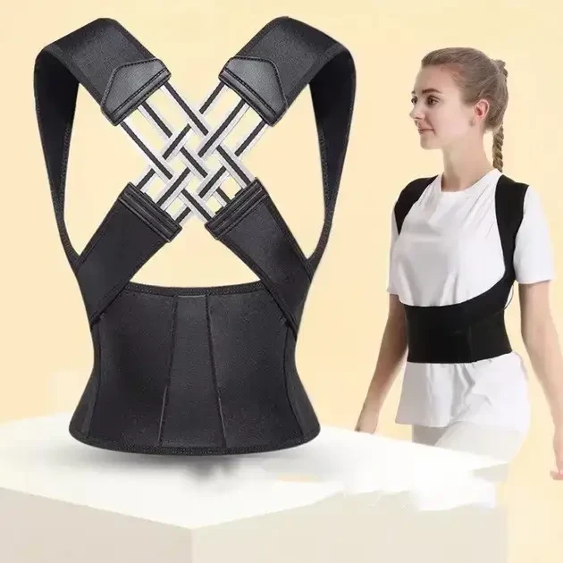 Еластичний коректор постави, корсет для вирівнювання спини POSTURE BELT