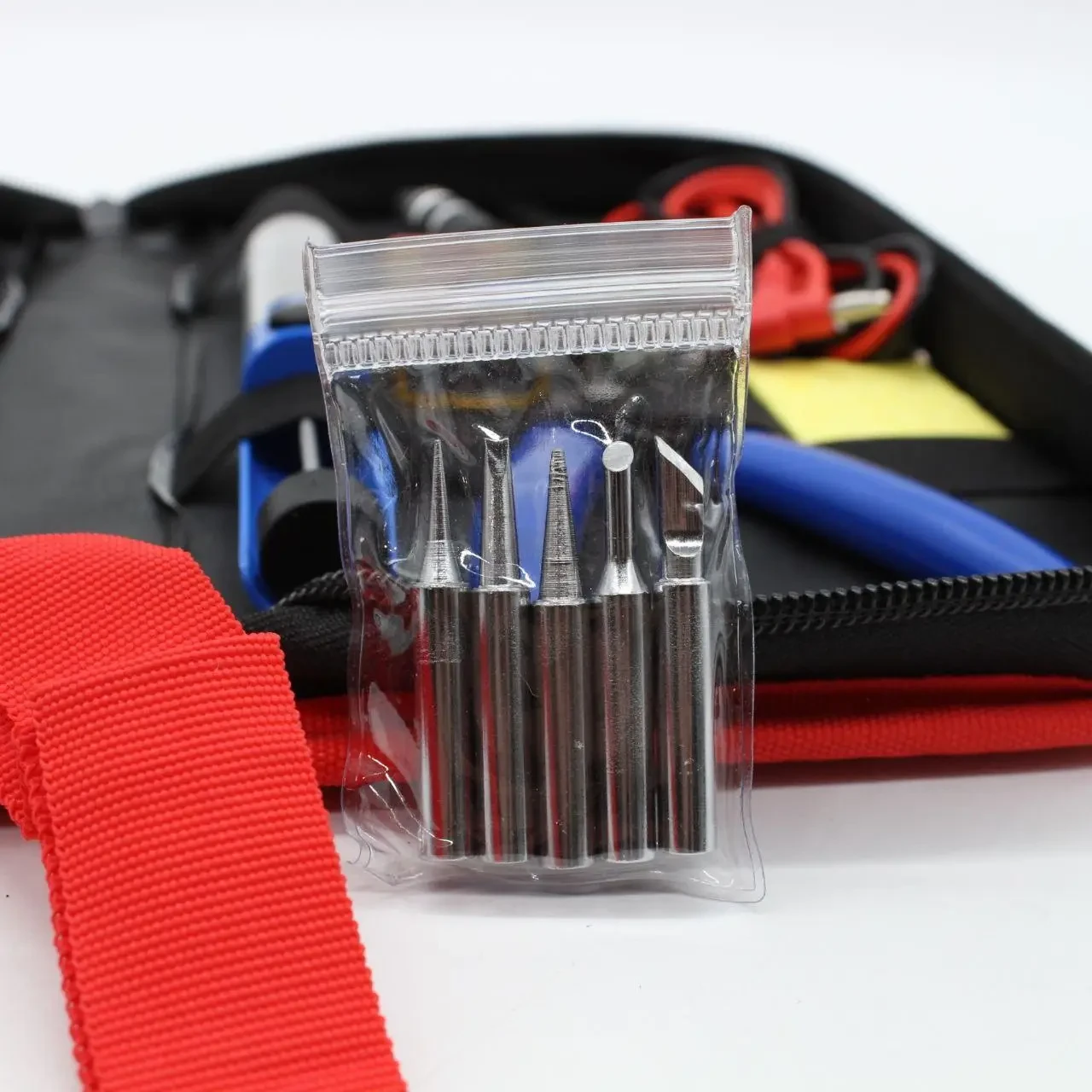 Набір паяльника з мультиметром, 19шт, 60Вт, Soldering kit / Паяльний набір / Паяльник з регулятором температури