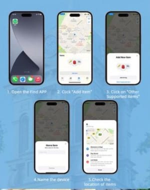 GPS електронний трекер або мітка для відстеження предметів