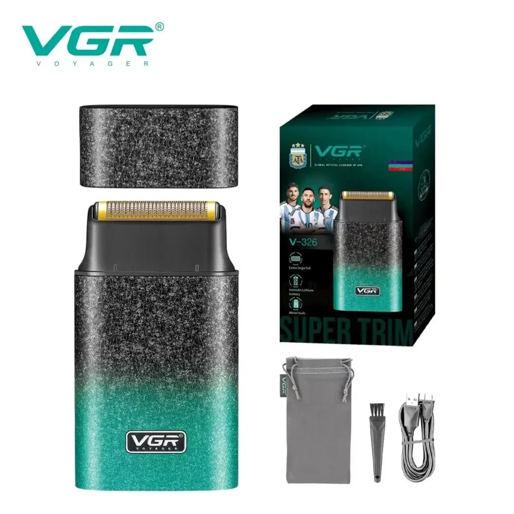 Бритва VGR 326/Електробритва шейвер з LED-дисплеєм/професійний шейвер