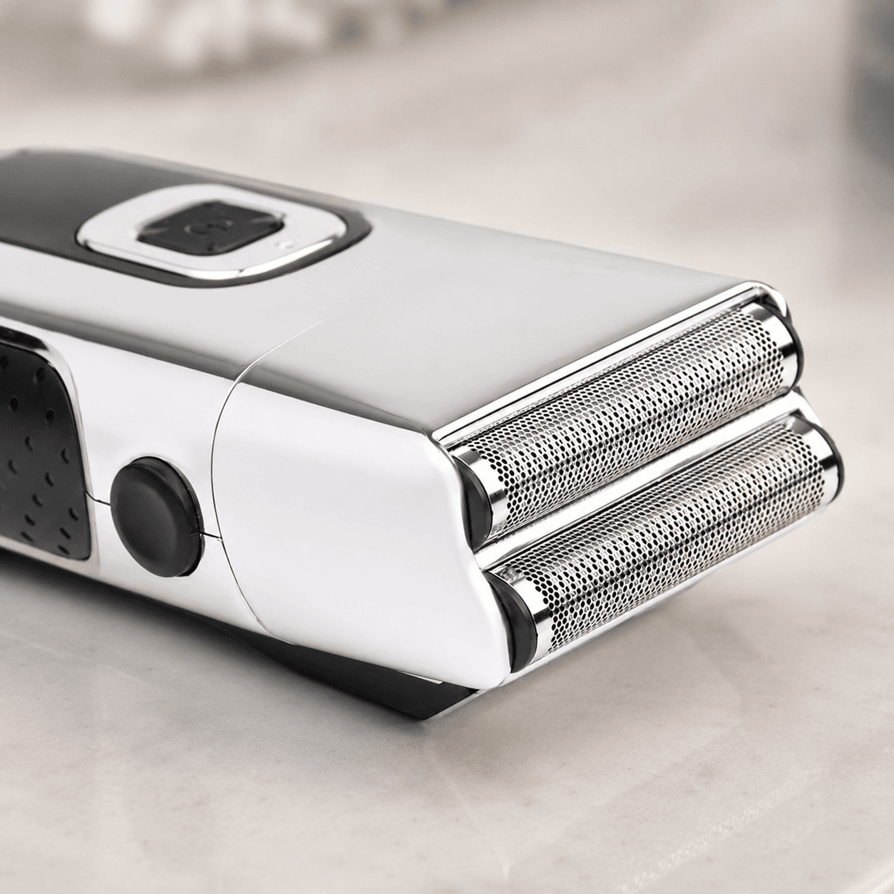 Бритва VGR V 332 Silver/ Шейвер сітковий на USB/Електробритва з подвійним лезом і тримером