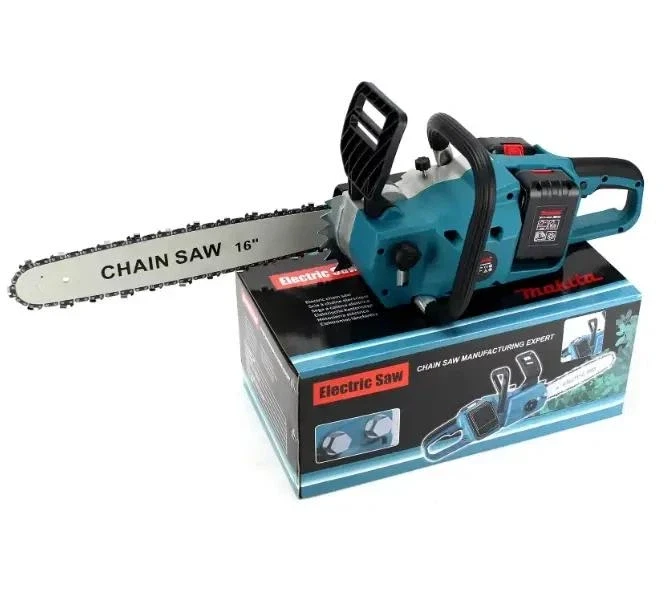 Акумуляторна ланцюгова пила Electric SAW 40-8 48 В із шиною 16 дюймів, двома акумуляторами та двома зарядними пристроями