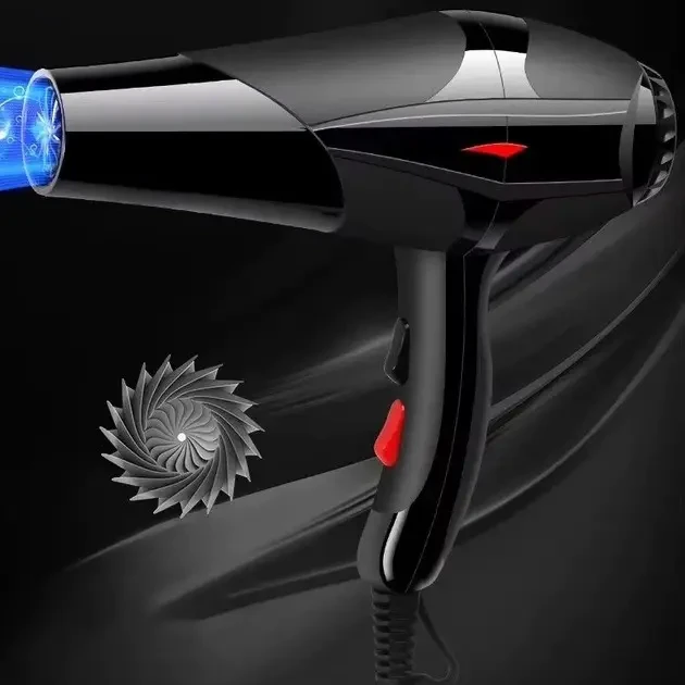 Фен для волосся Sokany HS-3890, 2300 Вт, з іонізацією, дифузором і концентратором / Професійний фен для сушіння та укладання волос