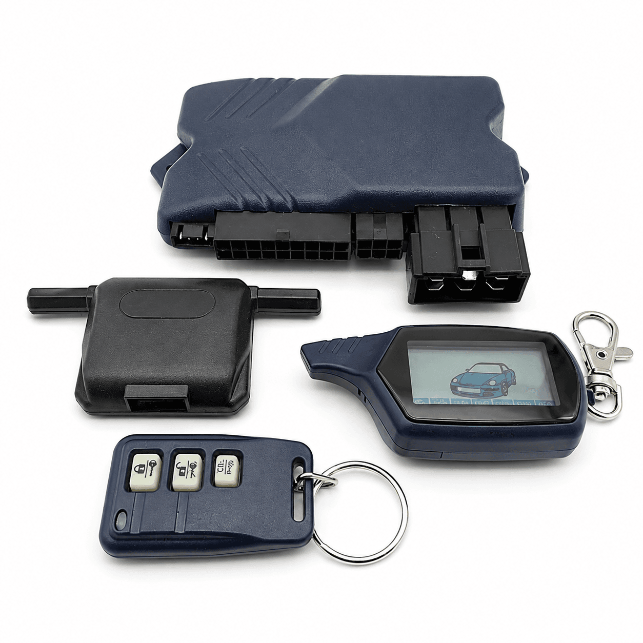 Автосигналізація двостороння CAR ALARM 2 WAY B9 з дистанційним запуском