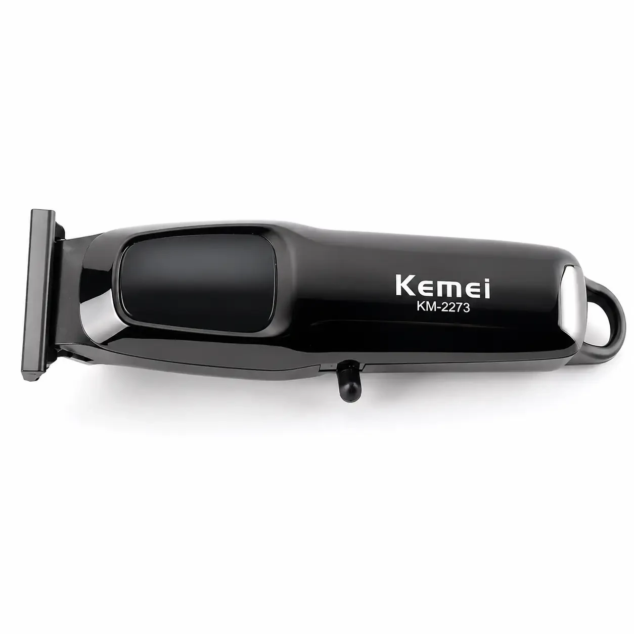 Машинка для стрижки, 3 насадки, USB-C, Kemei KM-2273, Чорний / Акумуляторна машинка для стрижки волосся / Бездротовий тример