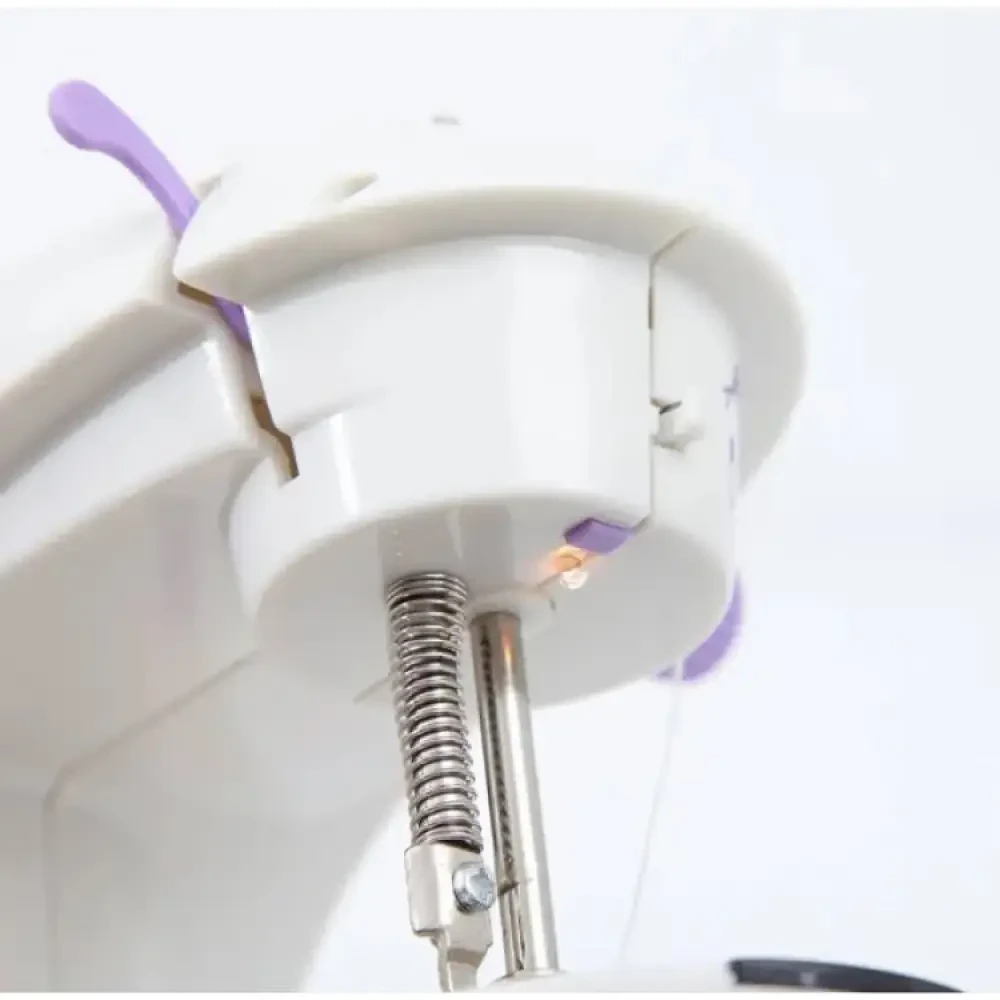 Портативна швейна машинка Mini Sewing SM202A, Білий / Міні швейна машинка