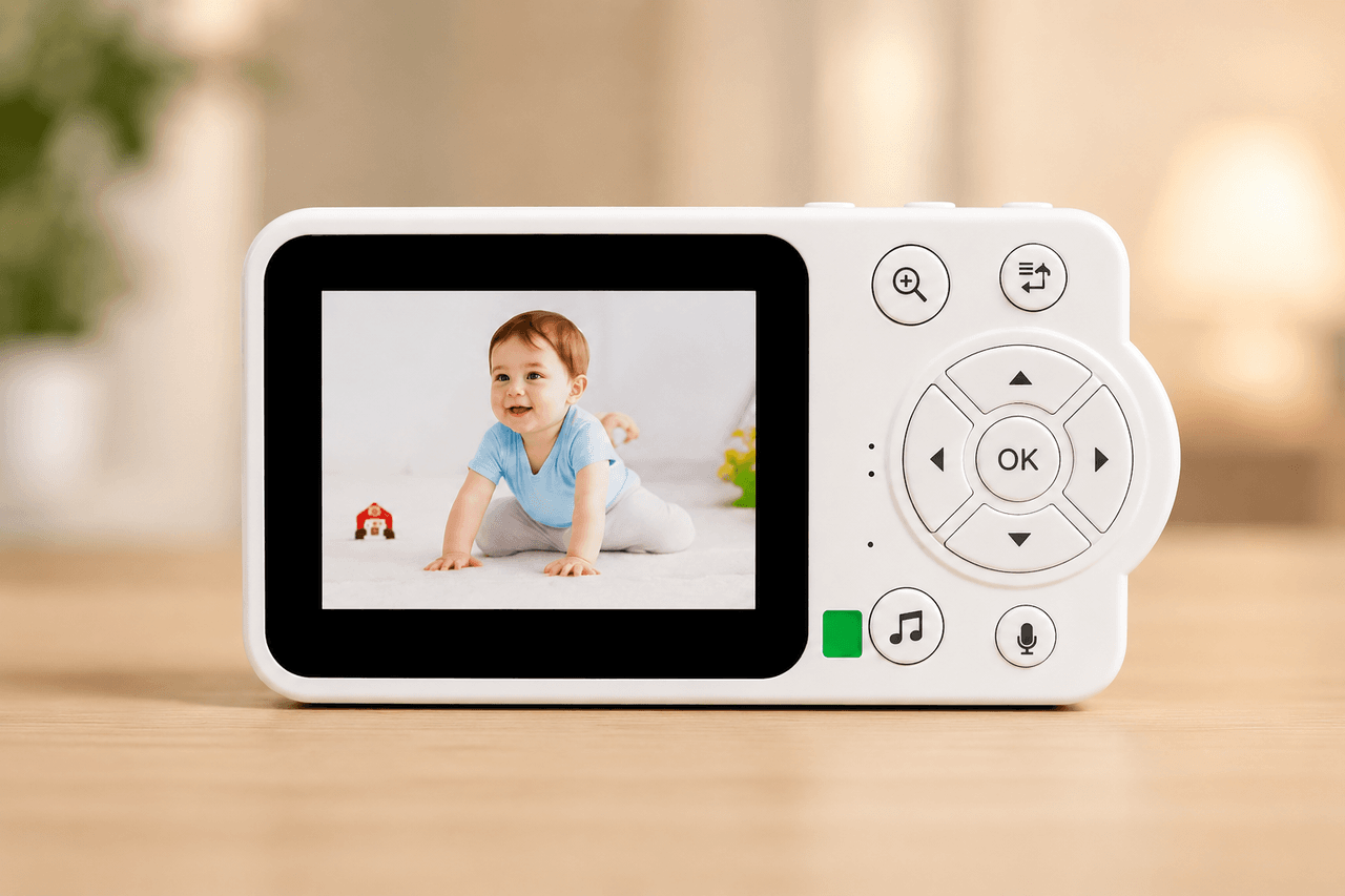 Відеоняня C3 з LCD-дисплеєм 2,8дюйма/Відеоняня з нічним баченням і двостороннім зв’язком
