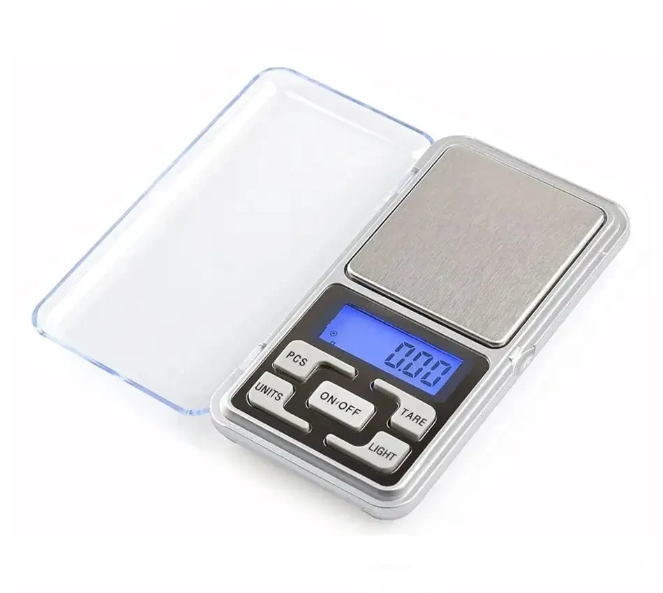 Електронні ваги 200 г Pocket Scale QCP200, Срібний / Кишенькові ваги / Ювелірні цифрові ваги / Цифрові ваги