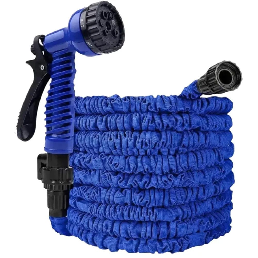 Шланг для поливання 45 м AN-620 Magic Hose з розпилювачем Magic Hose, Синій/ Садовий шланг поливальний/розтягувальний шланг