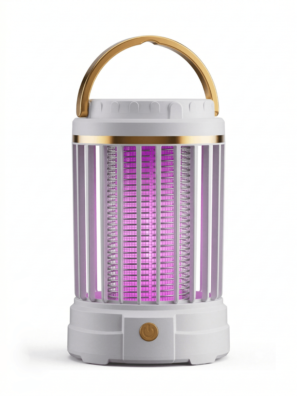 Антимоскітна лампа-ловичка Camping Mosquito Lamp 2 в 1 з нічником, USB Type-C, 5 Вт, 360°, до 20 м2, біла