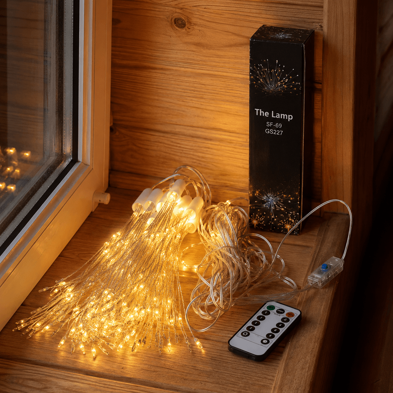 Гірлянда Кульбабаба 10 м, від USB, The lamp, Теплий і мікс/ Гірлянда для декору/Світлодіодна гірлянда