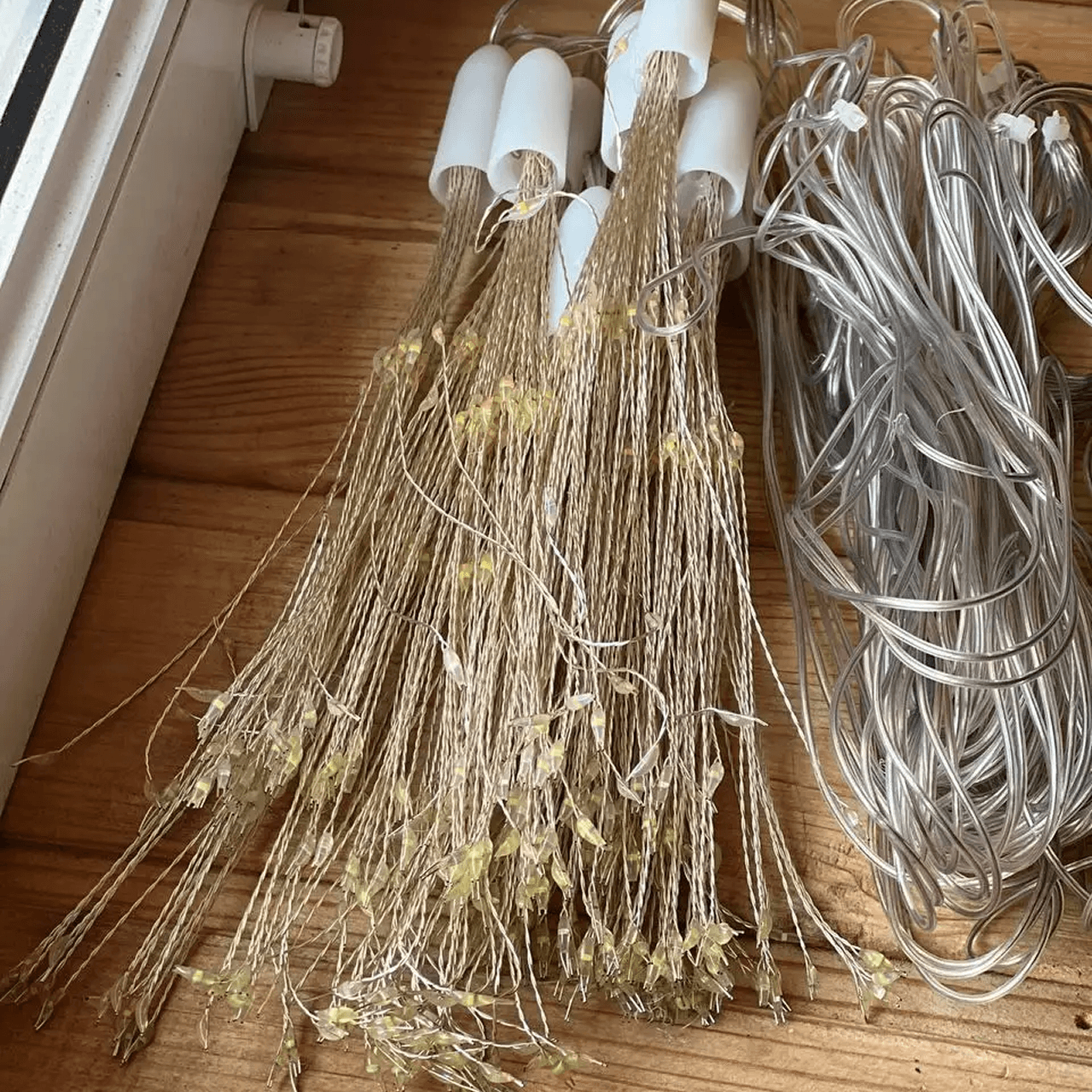 Гірлянда Кульбабаба 10 м, від USB, The lamp, Теплий і мікс/ Гірлянда для декору/Світлодіодна гірлянда