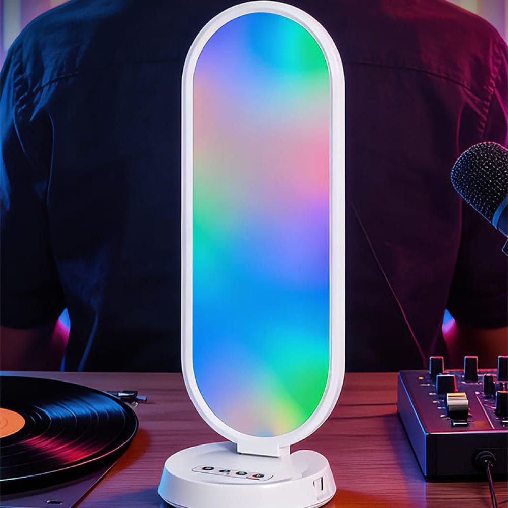 Світлодіодна LED лампа Desktop Fill light MJ-52 CCT+RGB з пультом 3000-6500K (для блогерів та візажистів) (66,0*19,0cm)