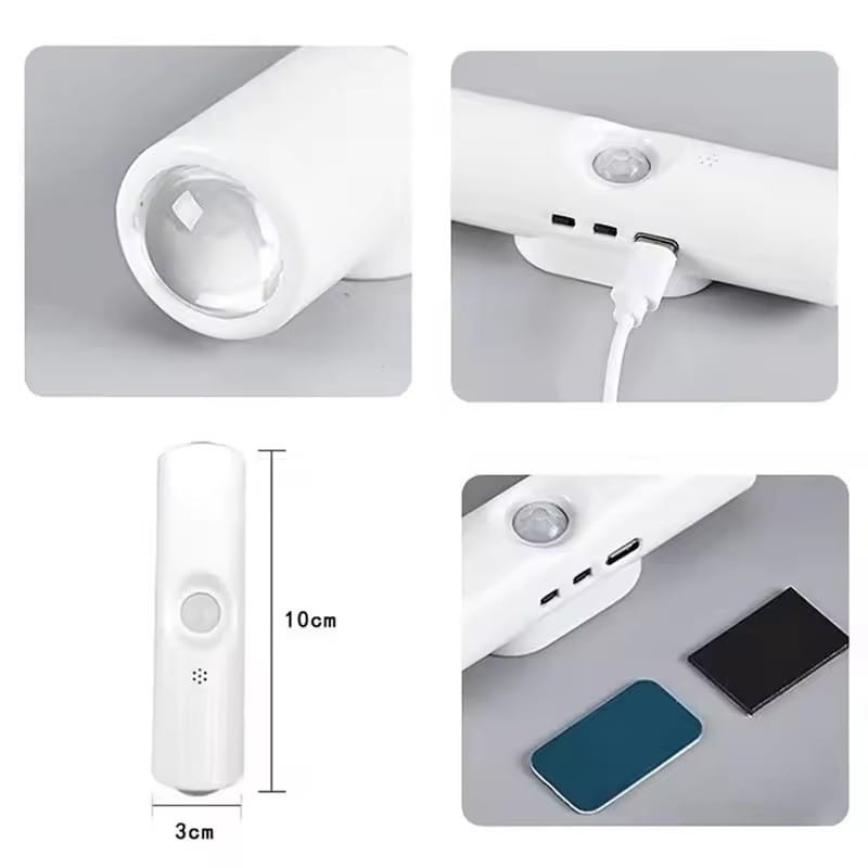 Настінна LED-лампа NS-02 • Декоративний RGB-світильник NS-02 з датчиком руху для інтер’єрного підсвічування