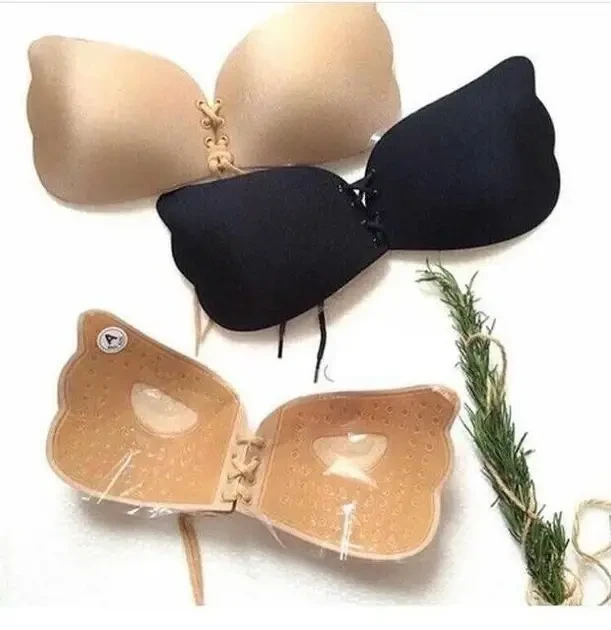 Бюстгальтер-невидимка Fly Bra XL-1882 без бретелей з ефектом Push-Up