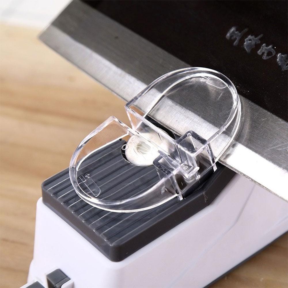 Електрична стругачка для ножів Electric Knife Sharpener від USB, Білий/професійна електроточилка/Ніжеточка