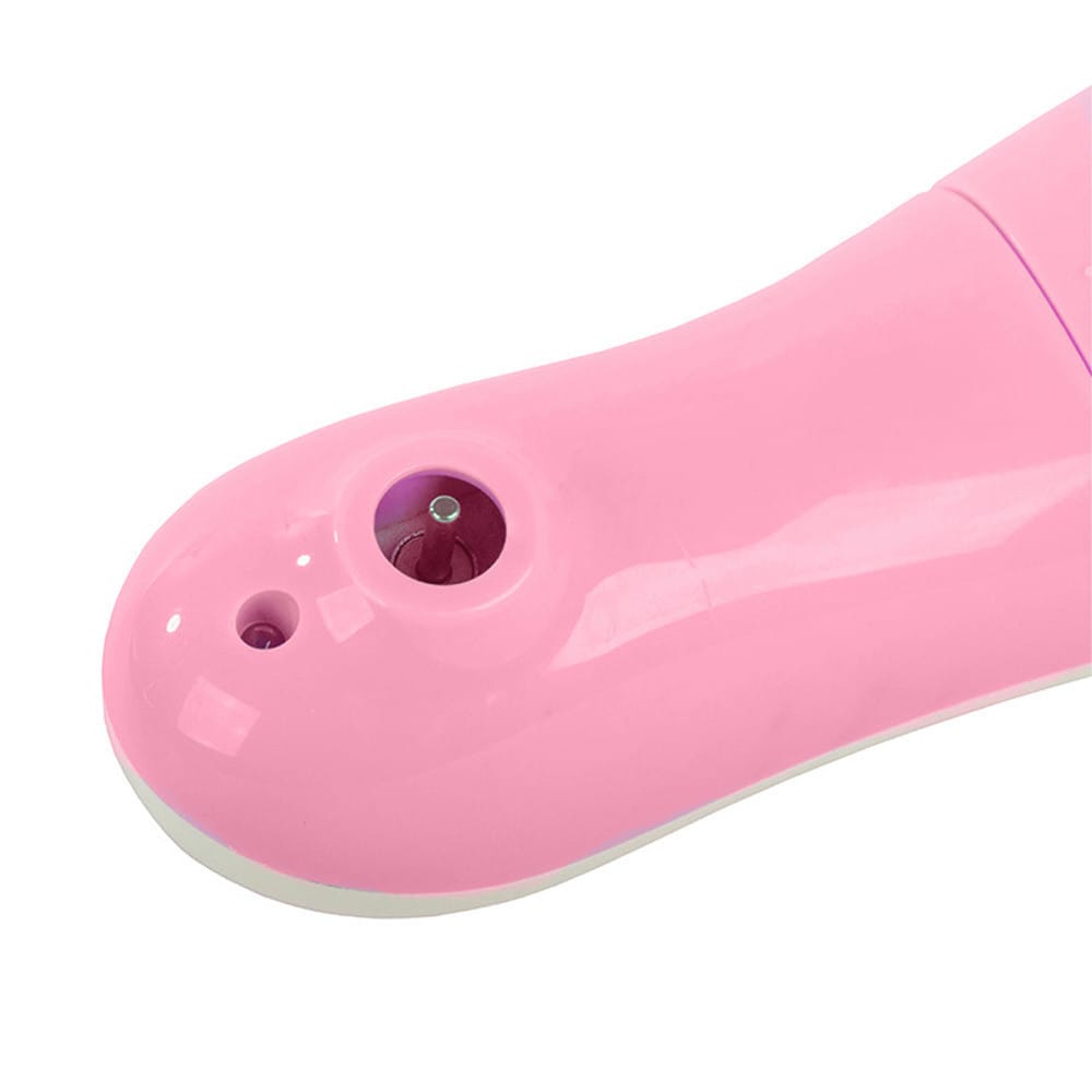Електрична пилка для нігтів NAIL TRIMMER XL-667 рожева із 6 насадками та кейсом