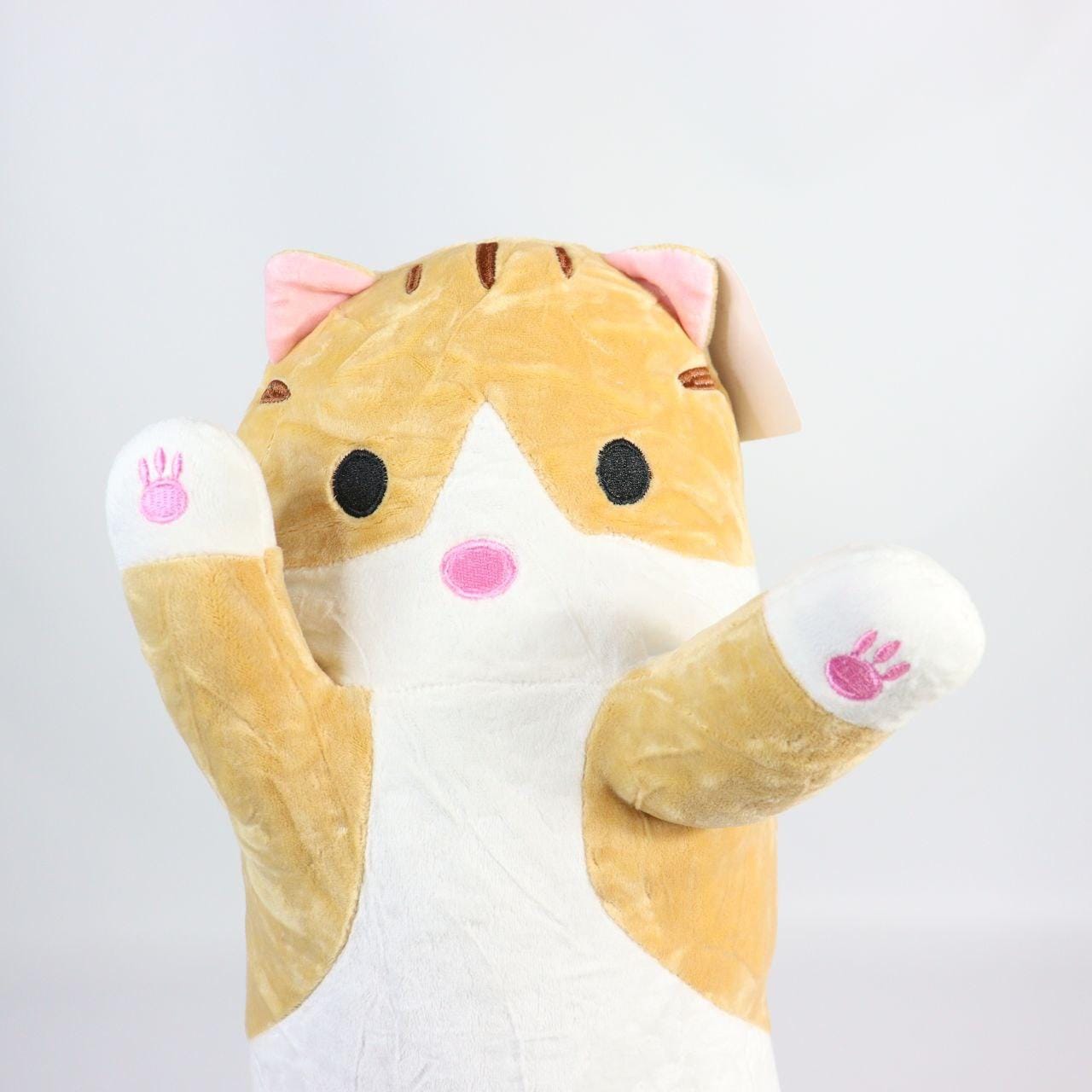 М’яка іграшка Кіт Батон 90 см, DOLL 1498-50, Коричневий/Плюшева іграшка обіймашка/Місяча іграшка довгий кіт