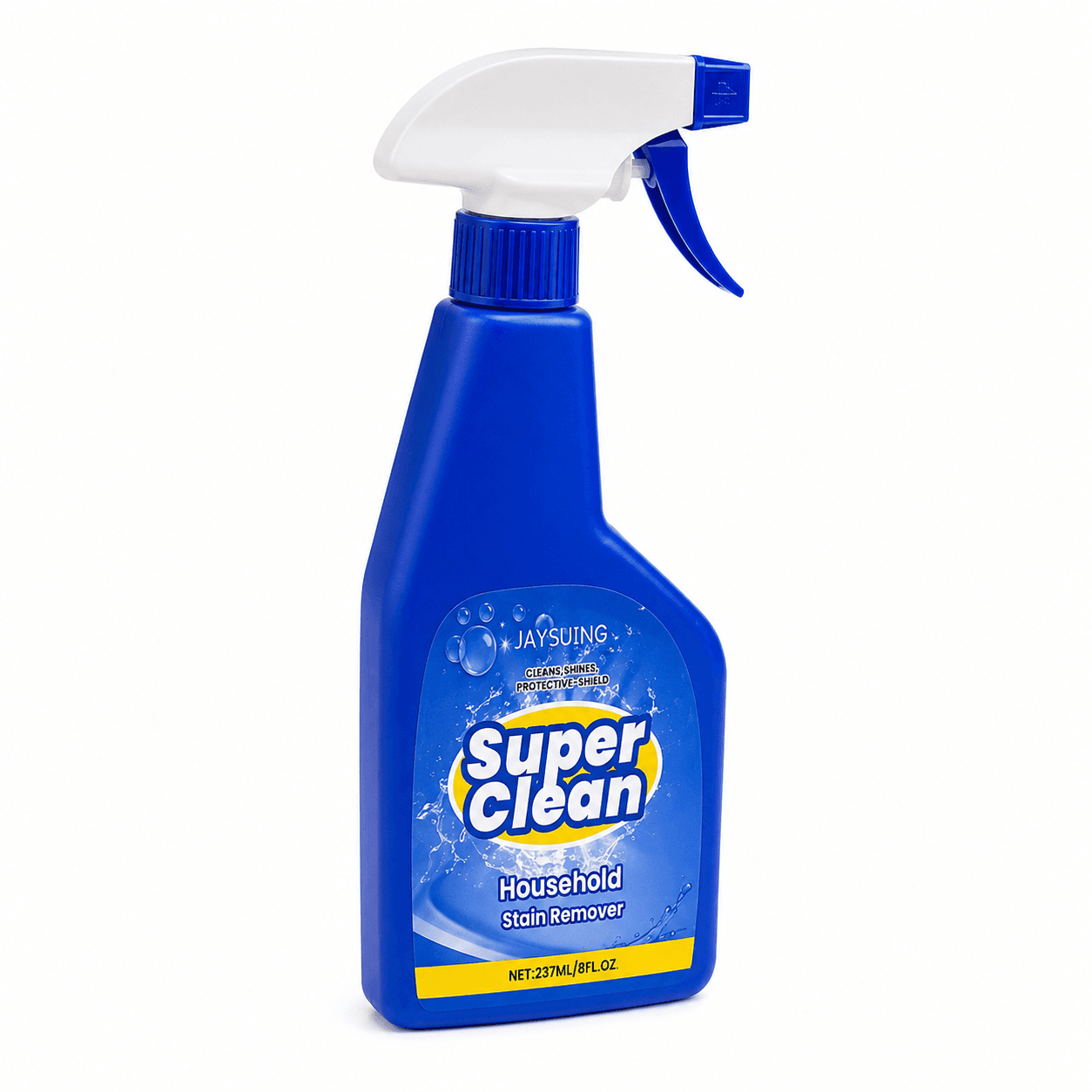 Універсальний мийний засіб для плитки та кахлю 237 мл, Jaysuing Super Clean, Синій/ Спрей очисник швів, підлог, ванної