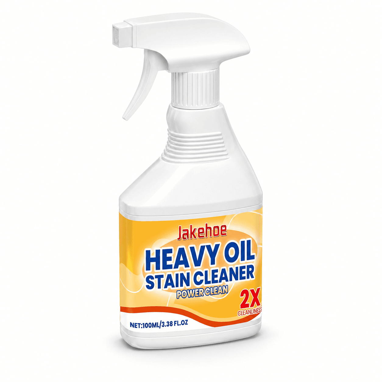 Спрей Антижир 100 мл, Jakehoe Heavy Oil Stain Cleaner, Білий/очисник для кухні/Мийний засіб для прибирання жиру та нагару