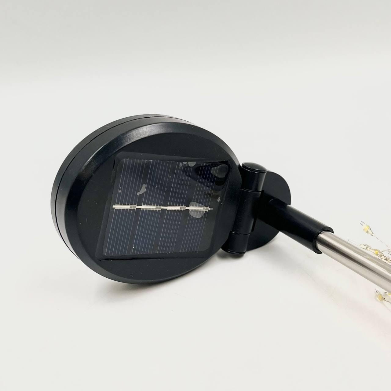 Садовий світильник на сонячній батареї 60 LED, 85 см, 1 шт., Чорний/ Садовий ліхтар/Вільний світильник Феєрверк