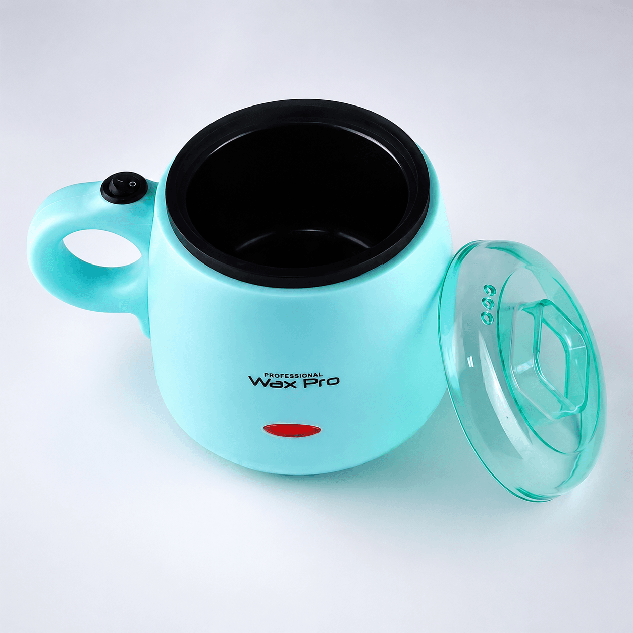 Лазковий воскоплав Wax Warmer YSM-2002A 200 мл 100 Вт для розігрівання воску, бірюзовий