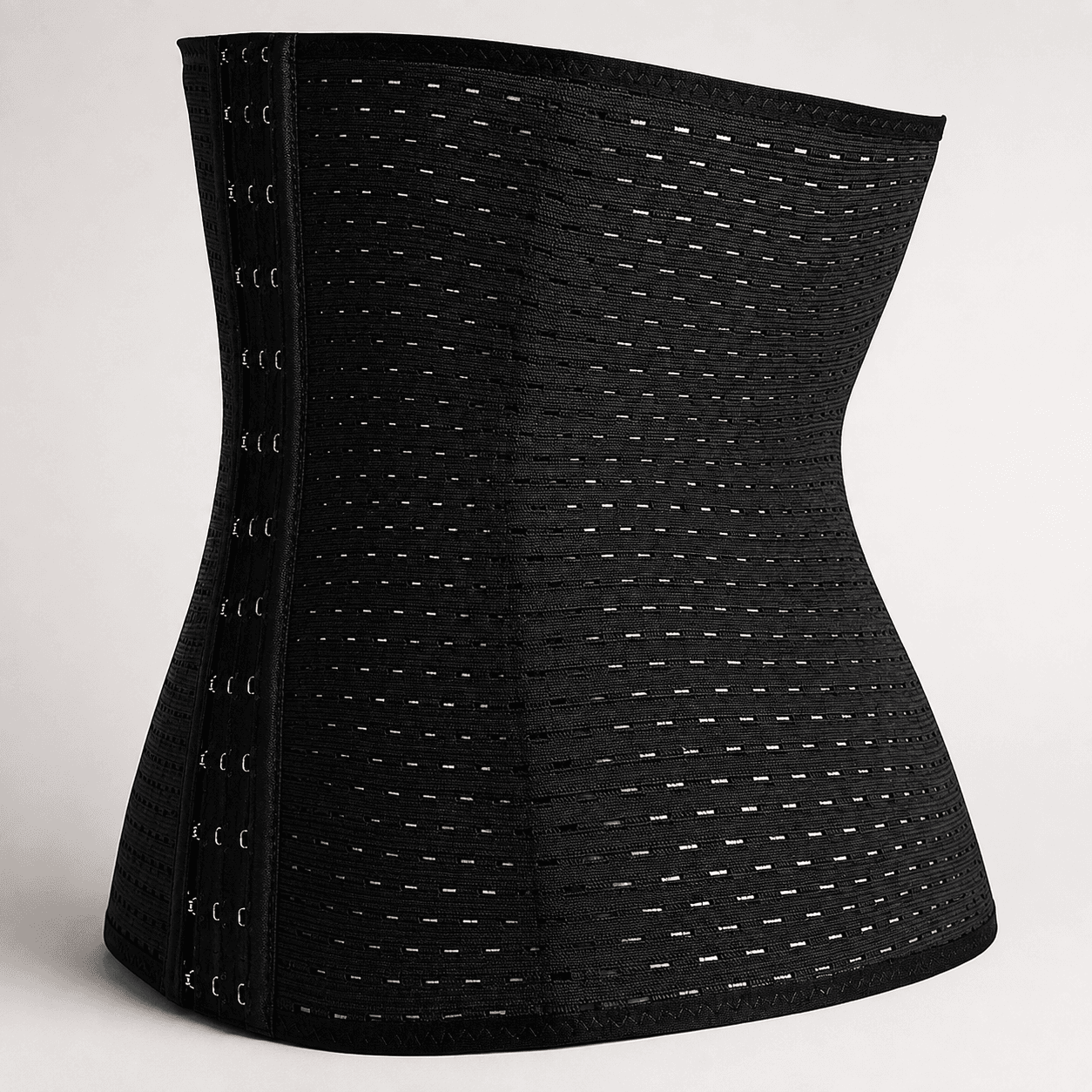 Стягувальний пояс-корсет WAIST BAND 2XL чорний для корекції фігури з 4 металевими ребрами