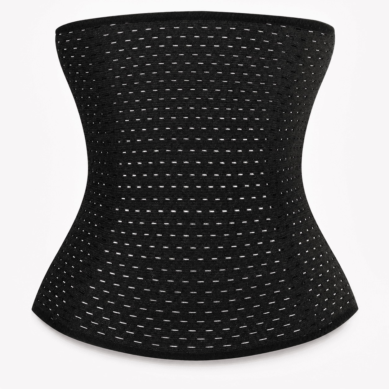 Стягувальний пояс-корсет WAIST BAND 2XL чорний для корекції фігури з 4 металевими ребрами