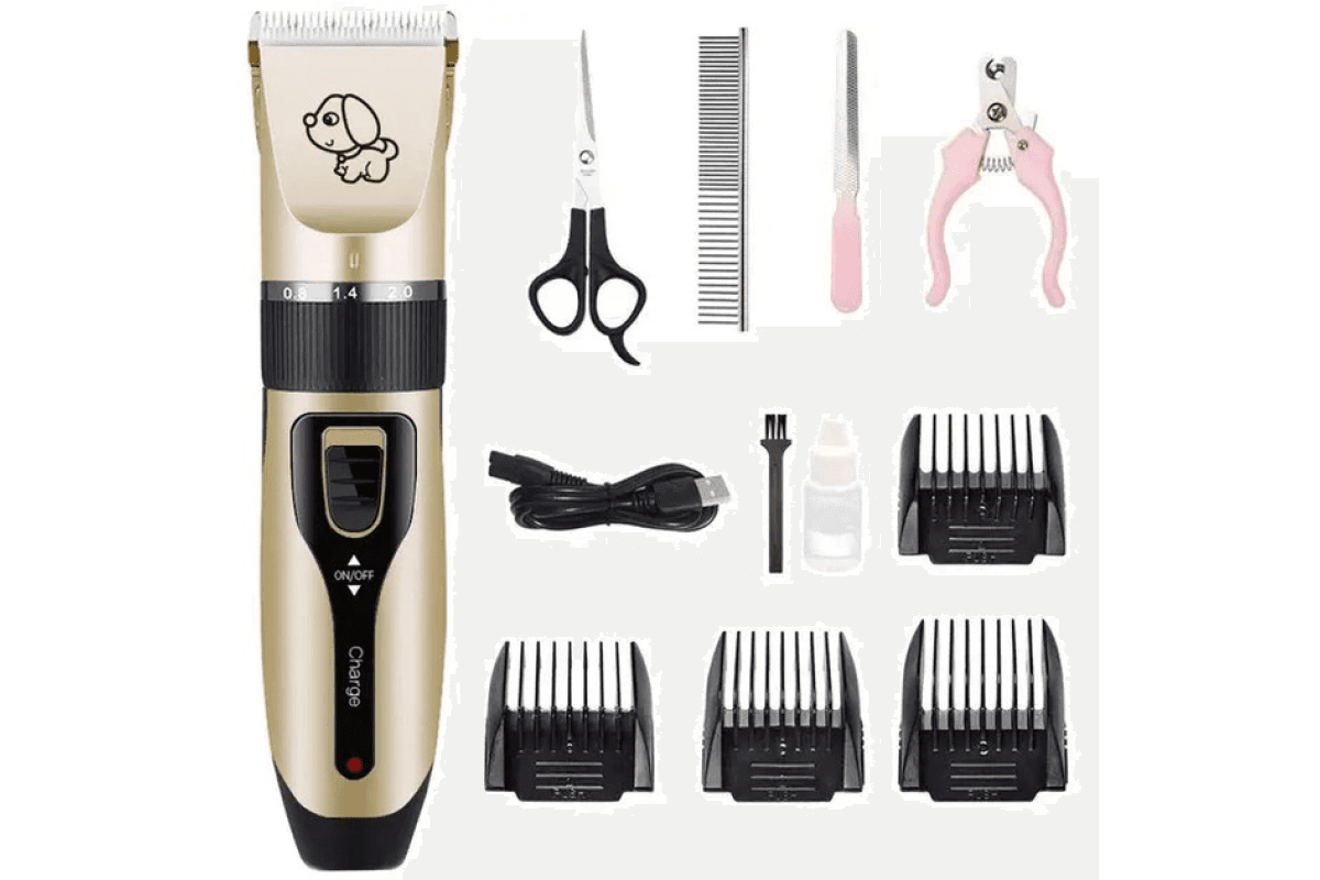 Машинка для стриження собак і кішок Pet Grooming Hair Clipper Kit тример для собак, набір для грумінгу