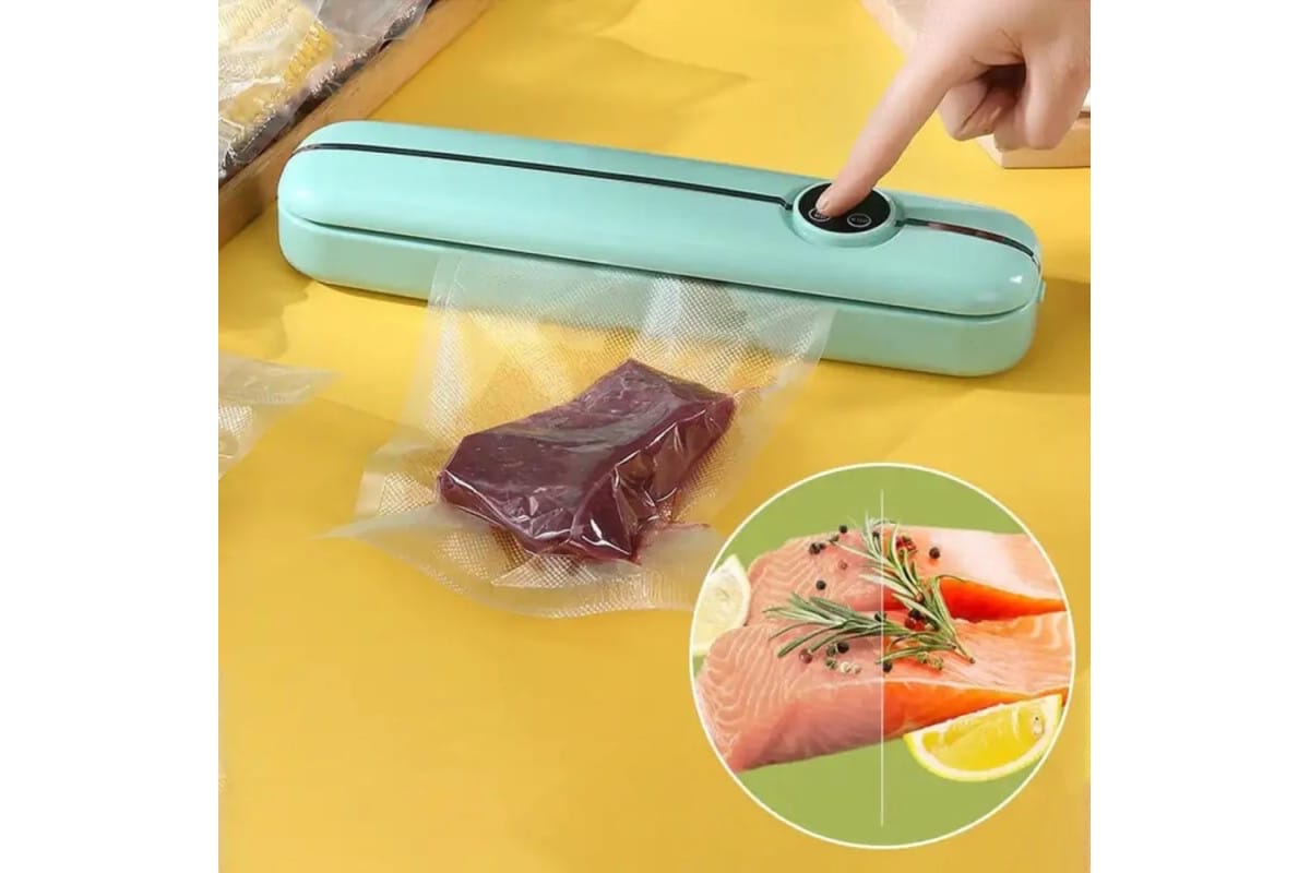 Вакуумний пакувальний апарат Зелений