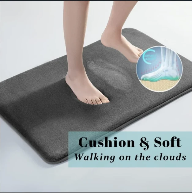 Килимок вологопоглинальний для ванної кімнати 80х50 см Cushion Soft